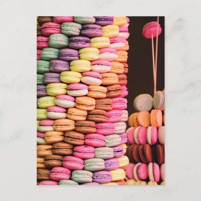 Tarjeta Macarons (Anverso)