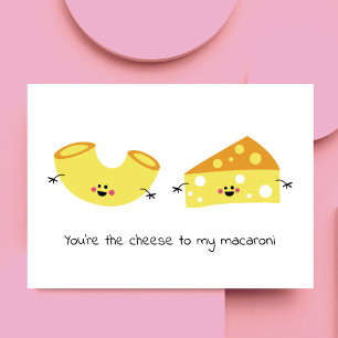 Tarjeta Macarrones con Queso