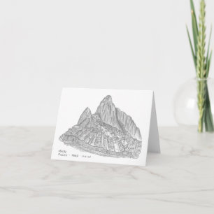 Tarjeta Machu Picchu, Perú