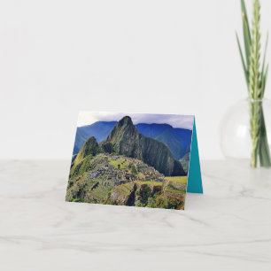 Tarjeta MACHU PICCHU - Perú - panorama