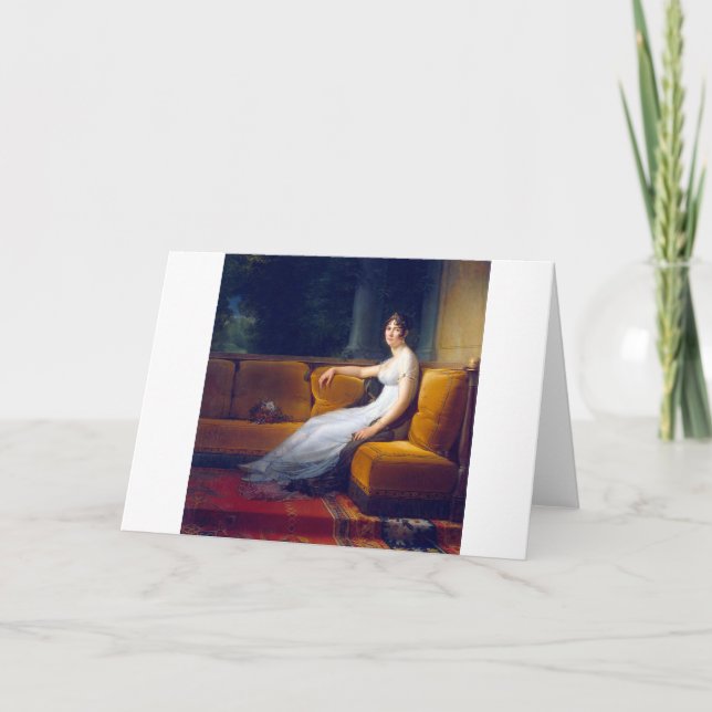 Tarjeta Madame Bonaparte (Josefina) (Anverso)