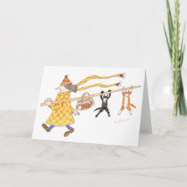 Tarjeta MadCatWoman y sus Polecats