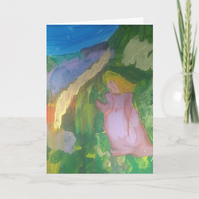 Tarjeta Mademoiselle Gachet de la galería de Smeraldo " en (Anverso)