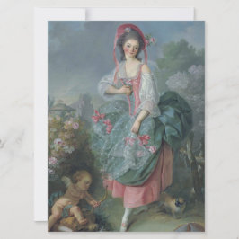 Tarjeta Mademoiselle Guimard (por Jacques-Louis David)