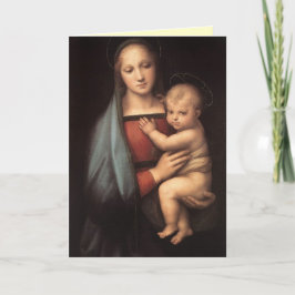 Tarjeta Madonna and child