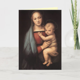 Tarjeta Madonna and child