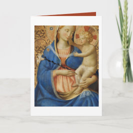 Tarjeta Madonna de la Humildad (1440) por Fra Angelico