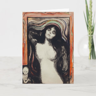 Tarjeta Madonna Edvard Munch