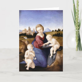 Tarjeta Madonna Esterhazy - Raphael - c1508
