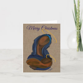 Tarjeta Madonna y niño