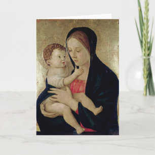 Tarjeta Madonna y niño, c.1475