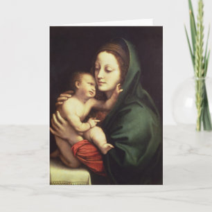 Tarjeta Madonna y niño, c.1510