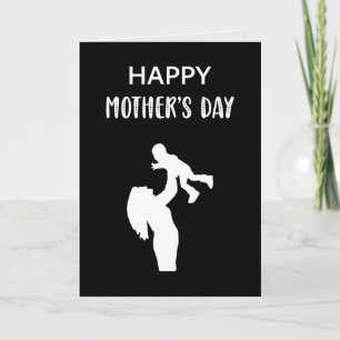 Tarjeta Madrastra la Mejor de Todas Mamá e Hijo Feliz Día