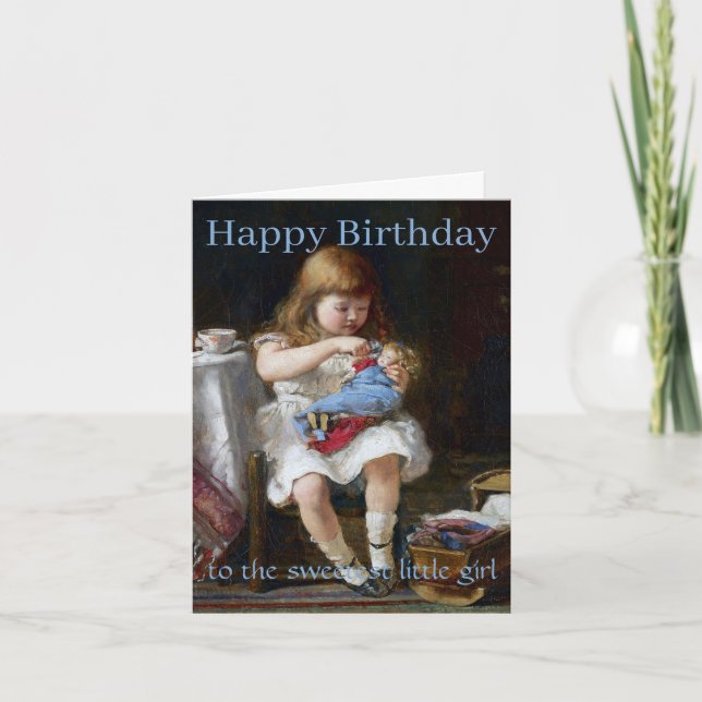 Tarjeta Madre ansiosa Feliz cumpleaños (Anverso)