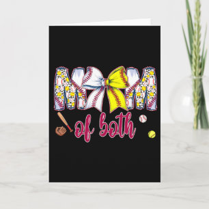 Tarjeta Madre de ambos Bysebyll Softbyll Coquette Bow Día 