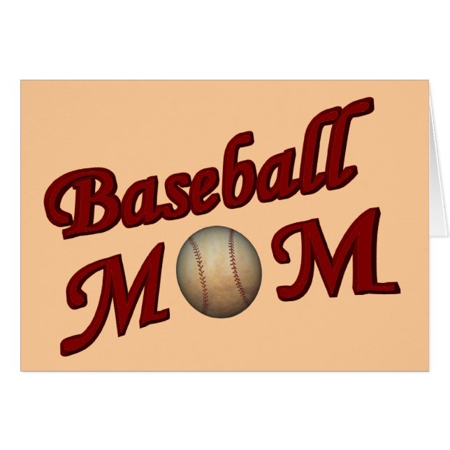 Tarjeta madre de béisbol (Anverso (Horizontal))