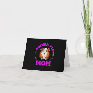 Tarjeta Madre de cerdo guineana Mascota Regalo por el Día 