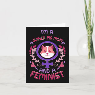 Tarjeta Madre de cerdo obsequia a feminismo violento
