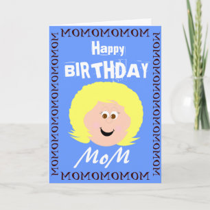 Tarjeta Madre de cumpleaños de hijo