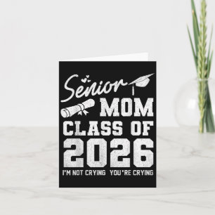 Tarjeta Madre De Edad 2026 Orgullosa Mamá De Un Graduado D