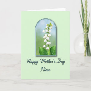 Tarjeta Madre de Flores Arqueadas
