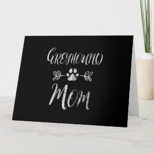 Tarjeta Madre de Greyhound Mamá Camisa Italiana Greyhound