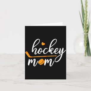 Tarjeta Madre de Hockey - Madre Mamá