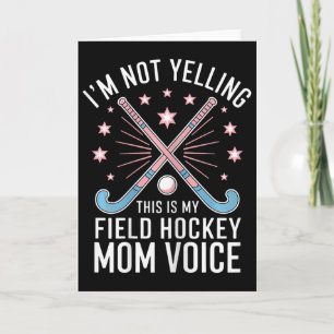 Tarjeta Madre de Hockey sobre Césped Divertido Hockey sobr