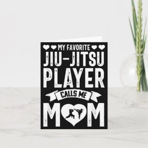 Tarjeta Madre de Jiu Jitsu Brasileño BJJ Artes Marciales D