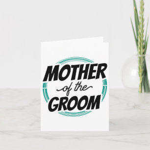 Tarjeta Madre De La Madre De La Fiesta De La Boda De Mader