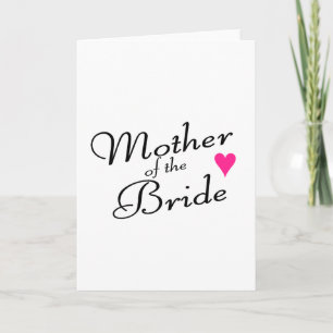 Tarjeta Madre De La Novia