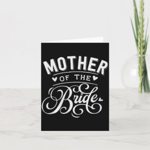 Tarjeta Madre De La Novia Premium Tri-Blend