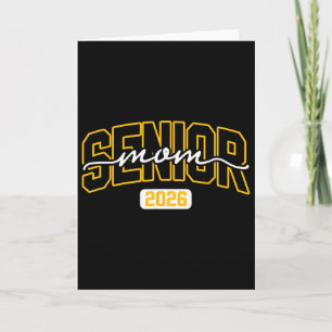 Tarjeta Madre de la promoción de 2026 graduación de escuel