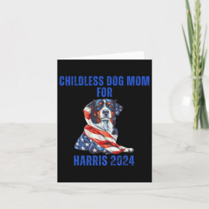 Tarjeta Madre De Perro Sin Hijos 2024 Para Harris 2024
