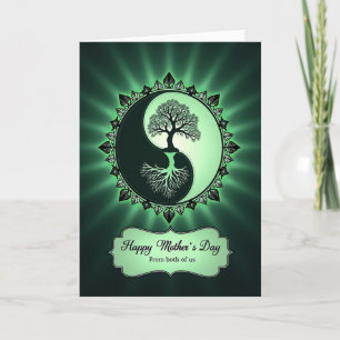Tarjeta Madre del Árbol de Vida Luminoso