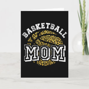 Tarjeta Madre del baloncesto, amante de la diversión madre