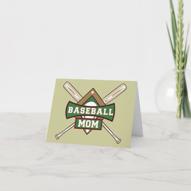 Tarjeta Madre del béisbol (Anverso)