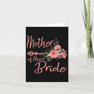 Tarjeta Madre Del Boda De La Novia