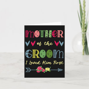 Tarjeta Madre Del Cebollo Lo Amo Primera Madre Boda