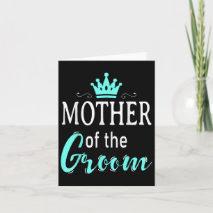 Tarjeta Madre Del Groom Rosa Cute Flecha Mamá Novia Boda