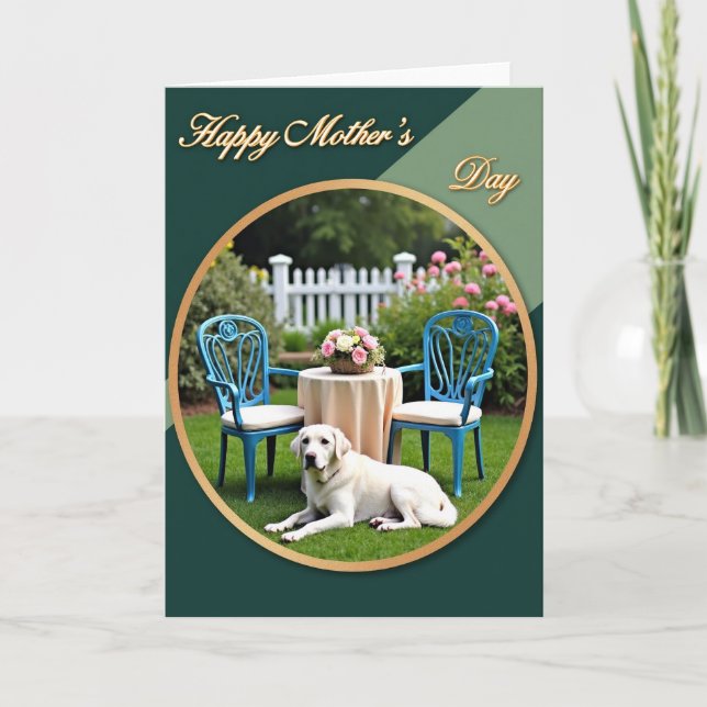 Tarjeta Madre del Jardín Dulce (Anverso)