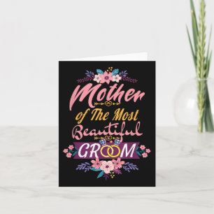 Tarjeta Madre Del Más Hermoso Cebollo, Novia Boda