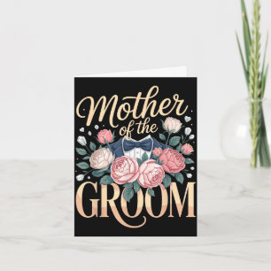 Tarjeta Madre del novio mamá mama
