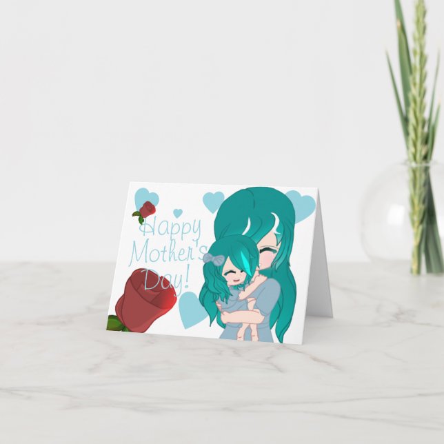 Tarjeta madre e hija personalizado (Anverso)