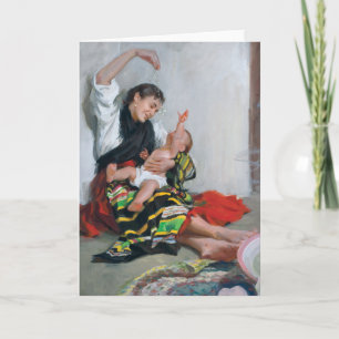Tarjeta Madre e hijo