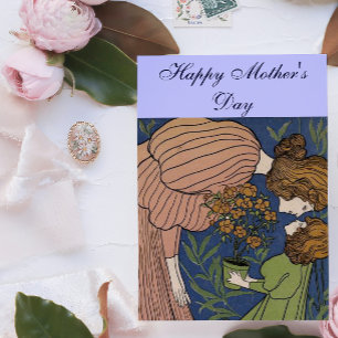 Tarjeta Madre e hijo