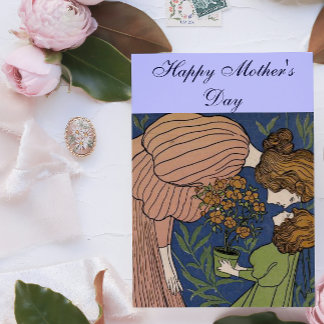 Tarjeta Madre e hijo