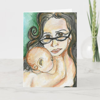 Tarjeta Madre e hijo