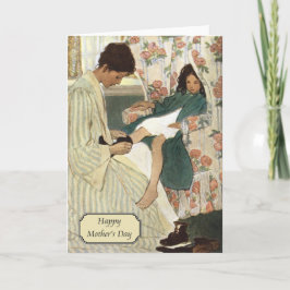 Tarjeta Madre e hijo de Jessie Willcox Smith