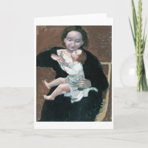 Tarjeta Madre e hijo, Maurice Denis